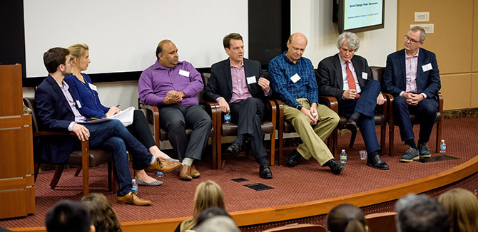 During the panel discussion, industry leaders considered the future of analytics for social change