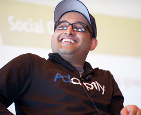 Adaptly co-founder Nikhil Sethi (McCormick '10)