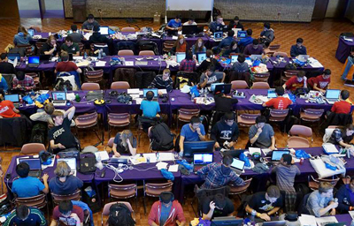 More than 400 college students from across the United States participated in the 24-hour Wildhacks hackathon. 