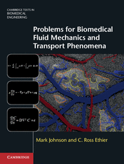 Problems for Biomedical Fluid Mechanics and Transport Phenomena book cover