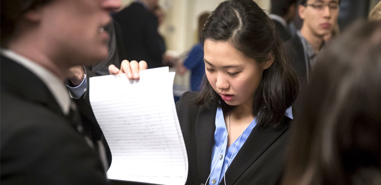 Employers can engage with students by booking meet and greets, company days, or information sessions with our office.