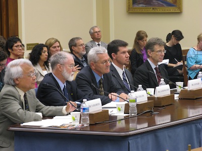 McCormick professor Josh Leonard testifies before a House Subcommittee