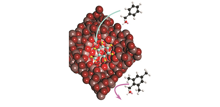 Nanostructured catalysts are developed for selective catalytic reactions (Notestein)
