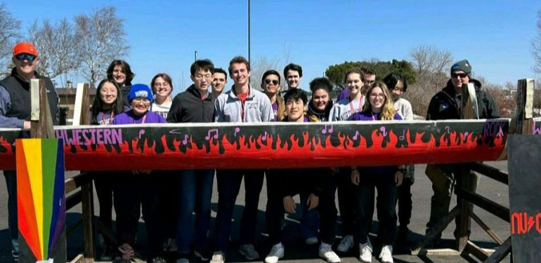 NU Concrete Canoe team places 3rd in competition.