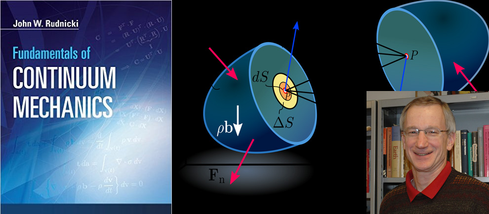 Rudnicki Writes Continuum Mechanics Book