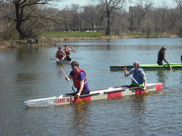 Canoe Team Rowing