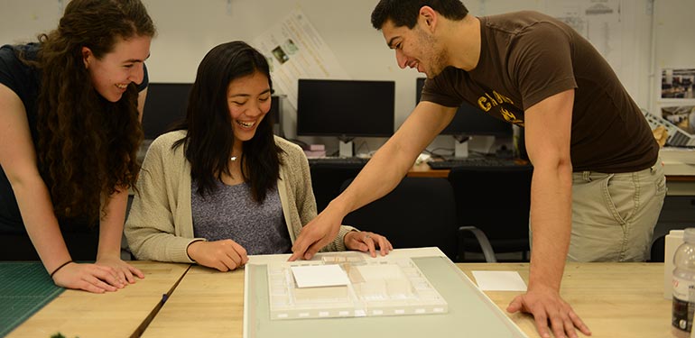 Graduates are prepared to join the building and construction industries, or pursue graduate studies.