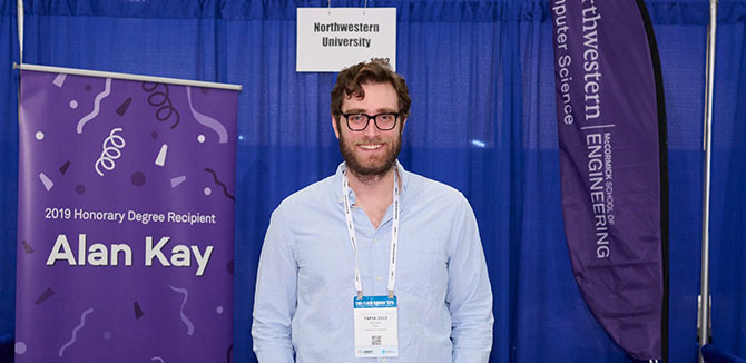 Professor Andrew Crotty served as a judge for research competitions at the Tapia Conference