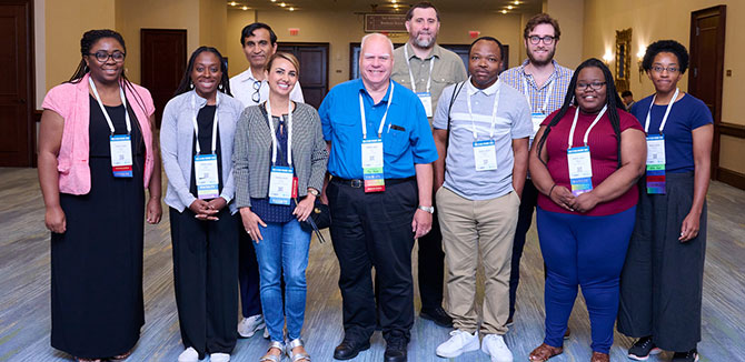 Fifteen Northwestern students attended the Richard Tapia Celebration of Diversity in Computing Conference