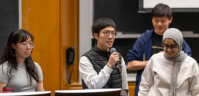 Purrfect Care: Charmaine Guo (L), Michael Mao, Marah Taqatqa, and Ethan Pan