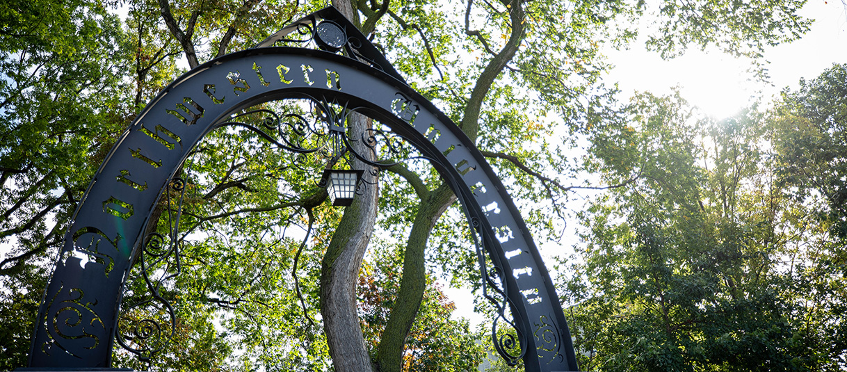 Northwestern's Weber Arch