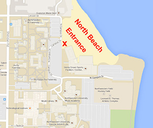 North Beach map