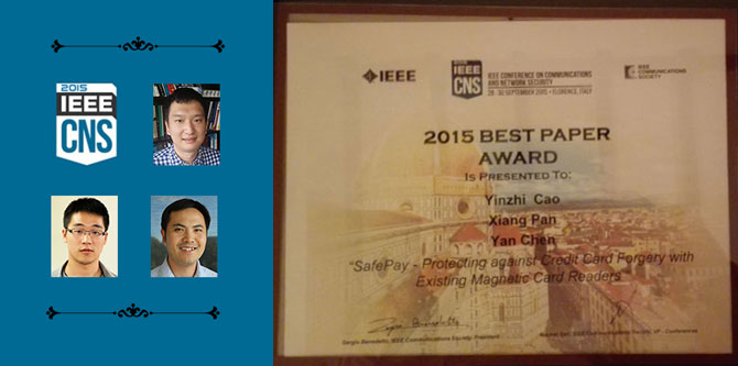 IEEE CNS Best Paper Award