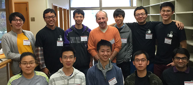 EECS Students Compete in the Mid-Central Regional ACM ICPC with their Advisor Prof. Goce Trajcevski