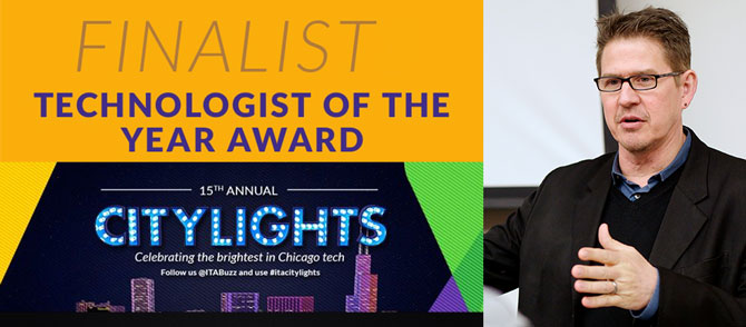 Vote for Prof. Hammond to win the Technologist of the Year Award