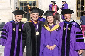 Members of the Image and Video Processing Laboratory Celebrate