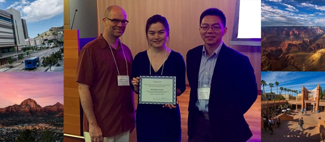 Prof. Randall Berry, Chang Liu, & Junshan Zhang (Workshop General Chair)