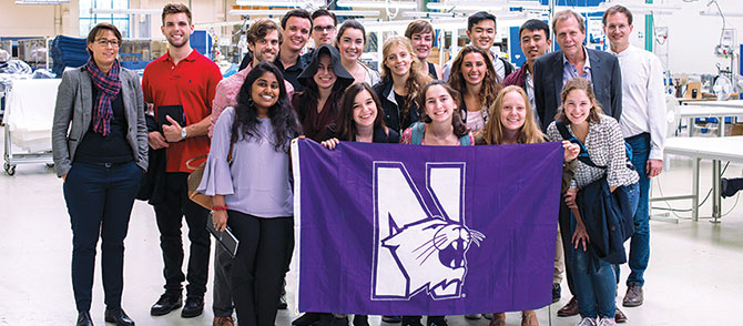 Fifteen Northwestern Engineering rising sophomores studied sustainability in Heidelberg, Germany