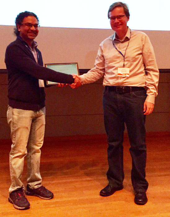 Prof. Peter Dinda Accepts Best Paper Award