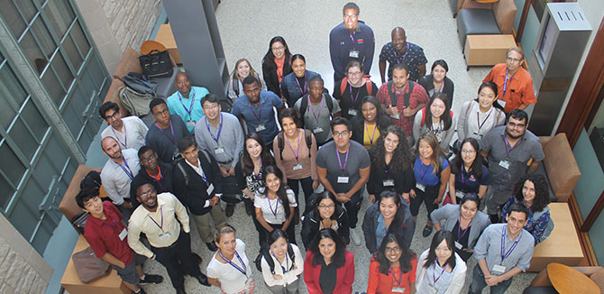 Students, Speakers, and Organizers gather for the 2018 event.