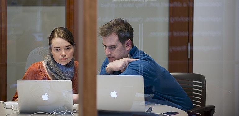 Computer science students learn to approach problems from algorithmic, systems, and artificial intelligence perspectives.