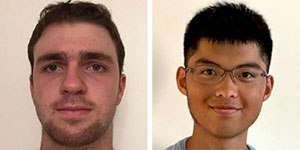 Kevin Considine (L) and James Liu (R)
