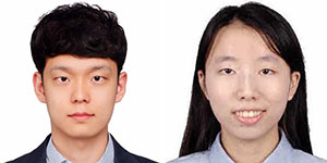 Jun Hee Lee (L) and Yunan Wu (R)