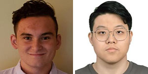 Michael Richards (L) and Yueyuan Sui (R)
