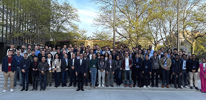 More than 100 physicists, electrical and computer engineers, material scientists, mathematicians, and computer scientists attended IISM 2025.