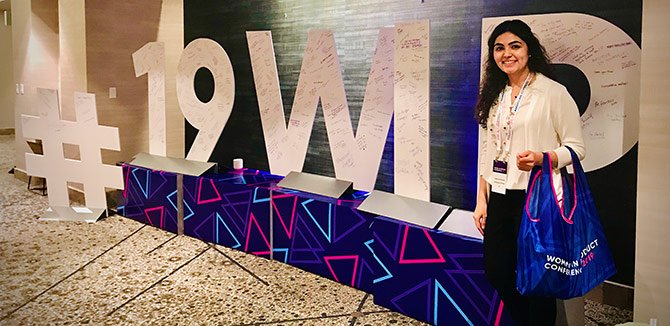 Chabely Fernandez (MEM '19) looks back on her experience at the 2019 Women in Product Conference.