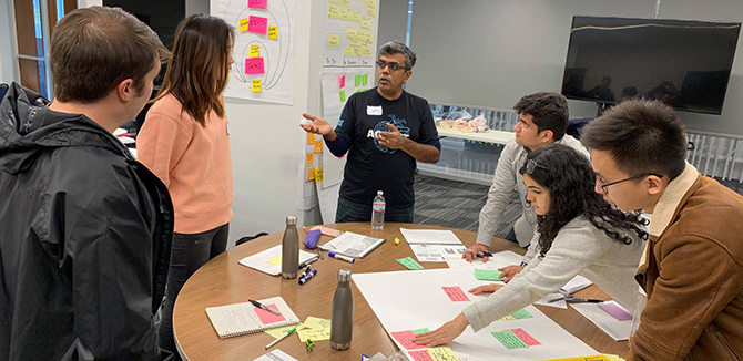 MEM students interested in product management got hands-on training through a two-day CSPO workshop.
