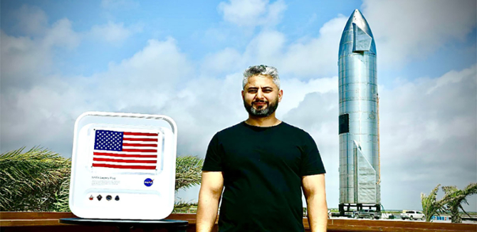After working at SpaceX, Usman Rafiq is starting a new job at NASA to support Mission Artemis.