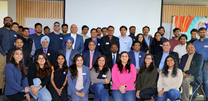 Attendees from a recent MEM event with the American Association of Engineers of Indian Origin (AAEIO) event