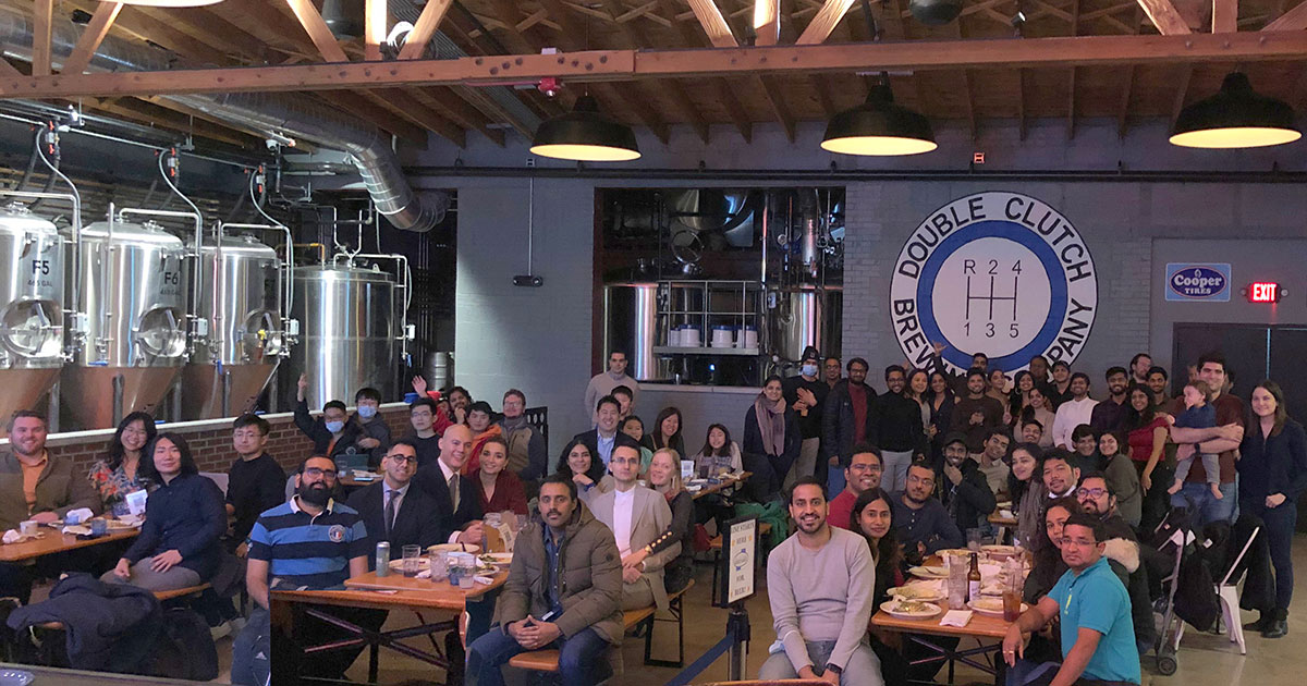 Julian Cheng organized a Thanksgiving meal at the Evanston restaurant Double Clutch.
