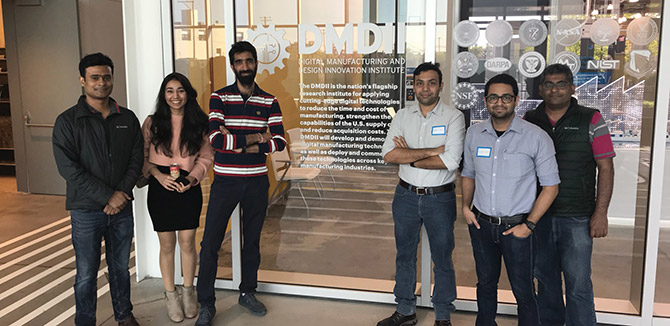 The Master of Engineering Management (MEM) program recently co-hosted a women in engineering event at UI LABS.