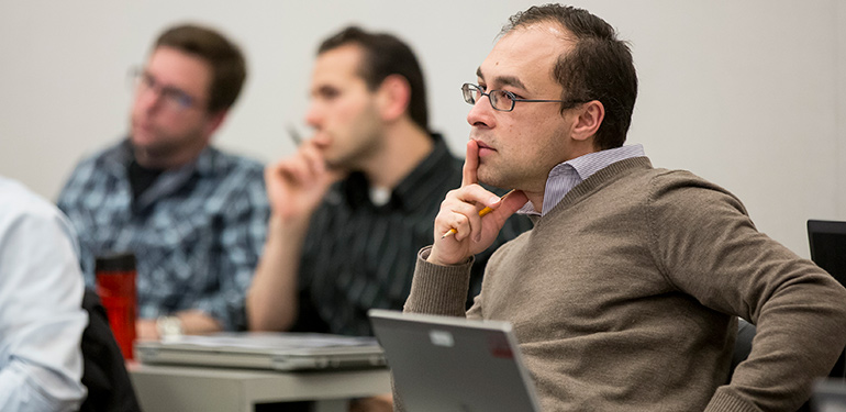 The Master of Engineering program holds networking events and helps students identify how to develop their skill set.