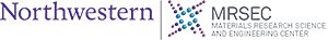 Northwestern materials research science and engineering center logo