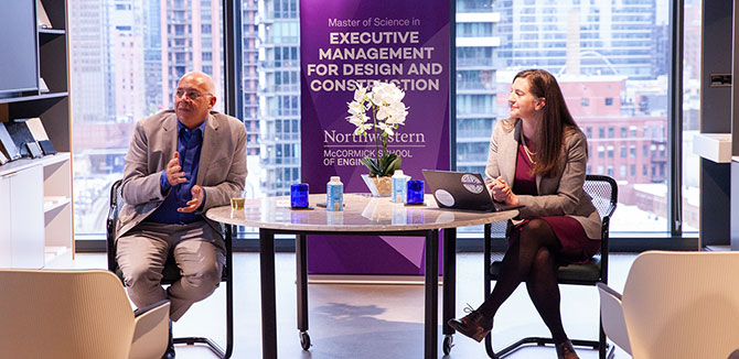 Gordon Gill and Shelley Finnigan at BuiltX