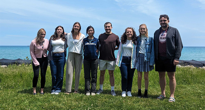 Shuyue Qu with the Horton Lab