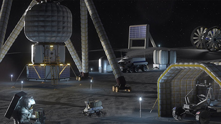 Representation of lunar system