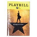 Hamilton Playbill