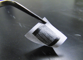 A pencil-drawn chemiresistor can detect the presence of hazardous gases.