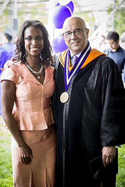 Alicia Boler-Davis and Dean Julio M. Ottino