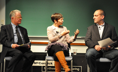 From left: Larry Booth, Jeanne Dunning, and Sandy Goldberg