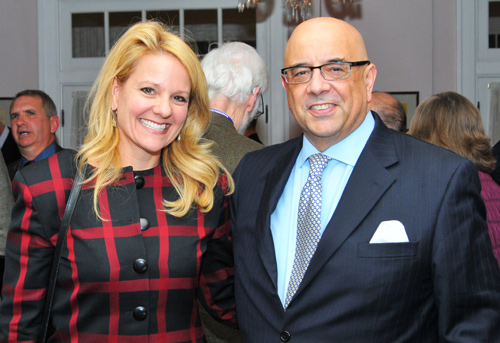 Gwynne Shotwell and Dean Julio M. Ottino