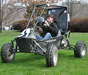 The Baja car at its April 16 unveiling.