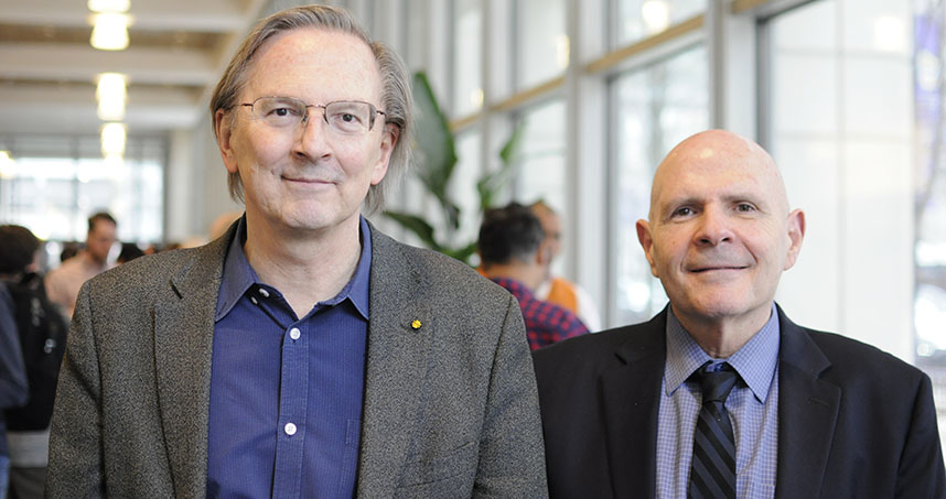 Szostak and SQI director Samuel I. Stupp