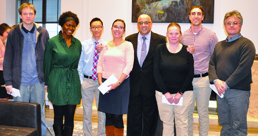 5 years: Brandon Tiedeman, Gail Madete, Jackson Lee, Ann Maria Andras, Carol Govern, Alex Gerage, Sergey Shemyakin