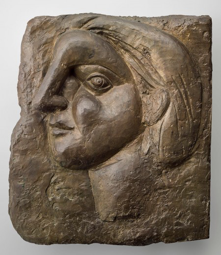 Pablo Picasso, Tête de femme de profil (Marie­-Thérèse), Boisgeloup, 1931, bronze, sculpture, Musée national Picasso – Paris, (C) RMN-Grand Palais (Musée national Picasso-Paris), (C) Succession Picasso 2018