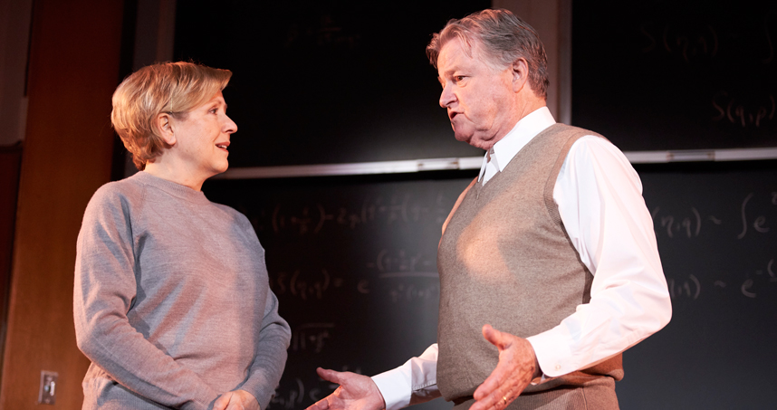 Dori Erwin Collins (left) and James Lashly in "Copenhagen"